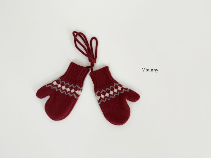 V Bunny - Korean Children Fashion - #fashionkids - Stripe Pattern Gloves - 11