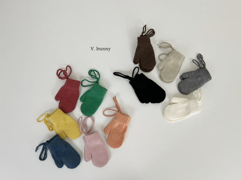 V Bunny - Korean Children Fashion - #kidsshorts - Bunny Mittens - 2