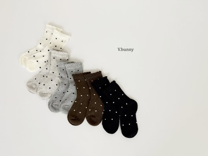 V Bunny - Korean Children Fashion - #fashionkids - Otteng Socks Set - 4
