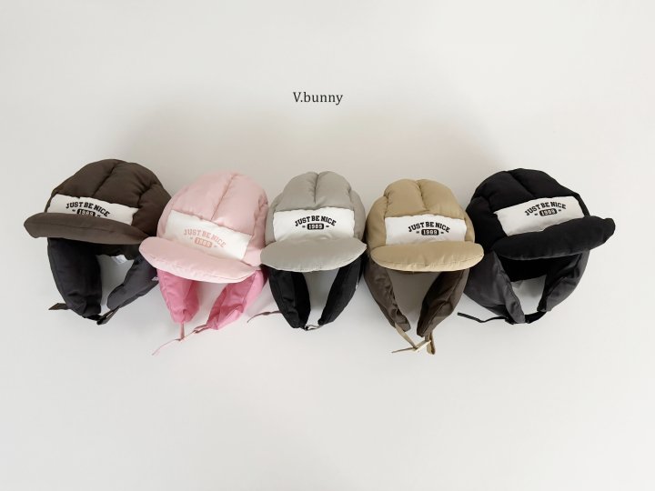 V Bunny - Korean Children Fashion - #kidsshorts - Color Padded Cap - 2