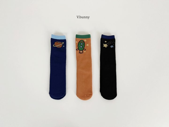 V Bunny - Korean Children Fashion - #kidsshorts - Apollo Socks Set