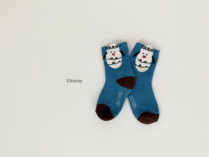 V Bunny - Korean Children Fashion - #kidsstore - Typhon Socks Set - 6