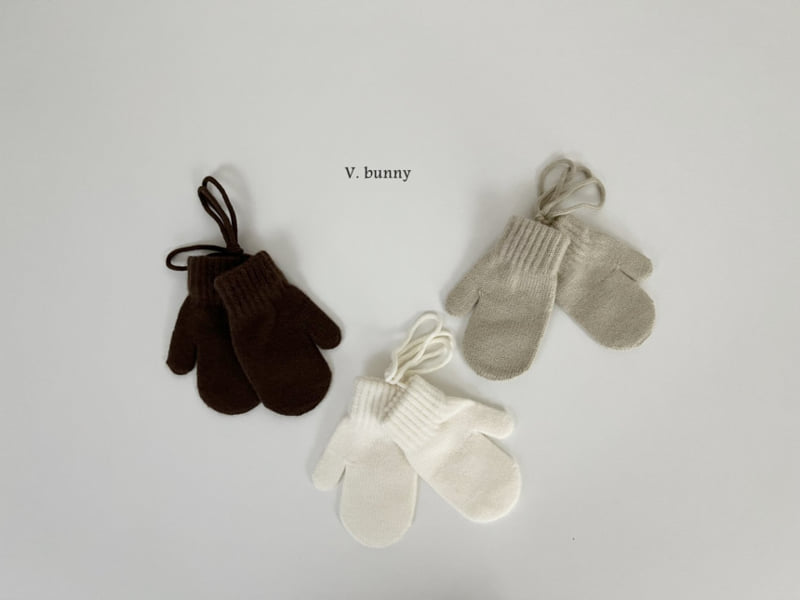 V Bunny - Korean Children Fashion - #kidsstore - Bunny Mittens - 3