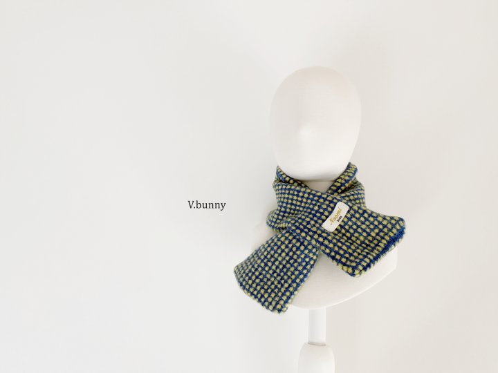 V Bunny - Korean Children Fashion - #kidsstore - Tile Muffler - 9