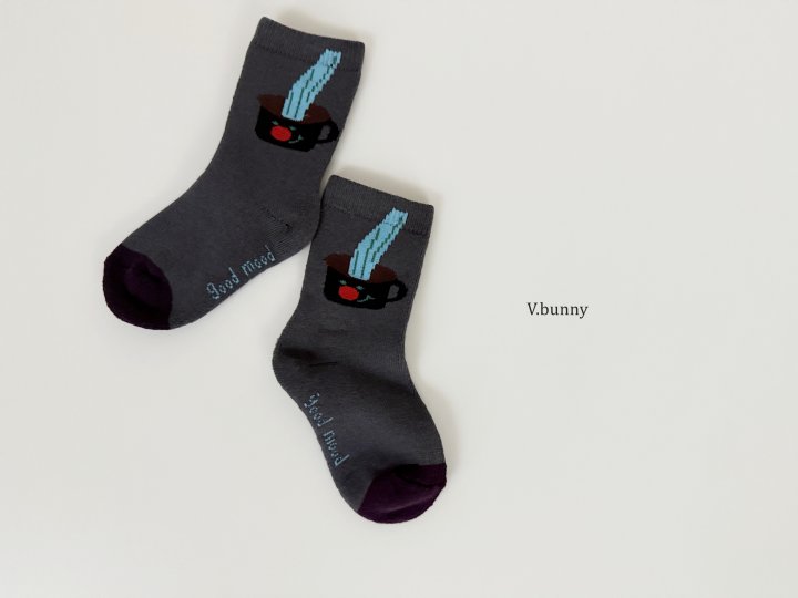 V Bunny - Korean Children Fashion - #kidzfashiontrend - Leo Socks Set - 8