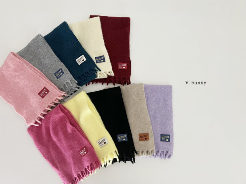 V Bunny - Korean Children Fashion - #kidzfashiontrend - Tassel Muffler - 3