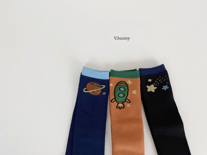 V Bunny - Korean Children Fashion - #kidzfashiontrend - Apollo Socks Set - 3