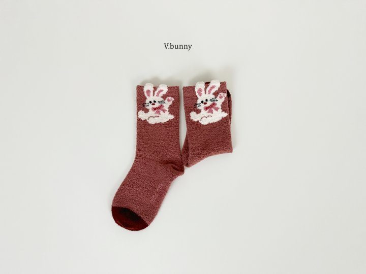 V Bunny - Korean Children Fashion - #littlefashionista - Bunny Socks Set - 7