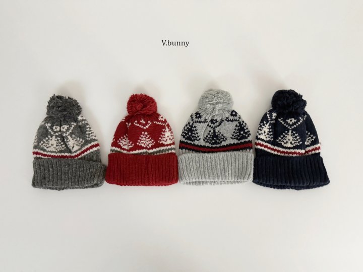 V Bunny - Korean Children Fashion - #littlefashionista - Tree Beanie - 2