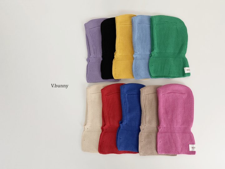 V Bunny - Korean Children Fashion - #littlefashionista - Rainbow Beret - 2