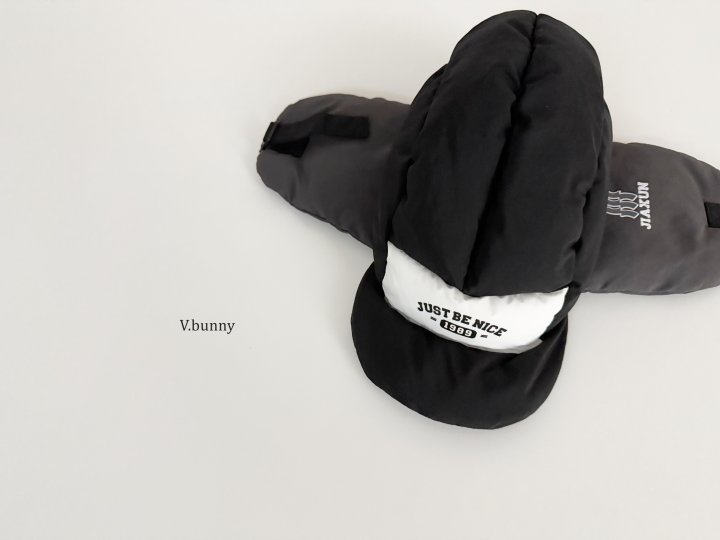 V Bunny - Korean Children Fashion - #littlefashionista - Color Padded Cap - 6