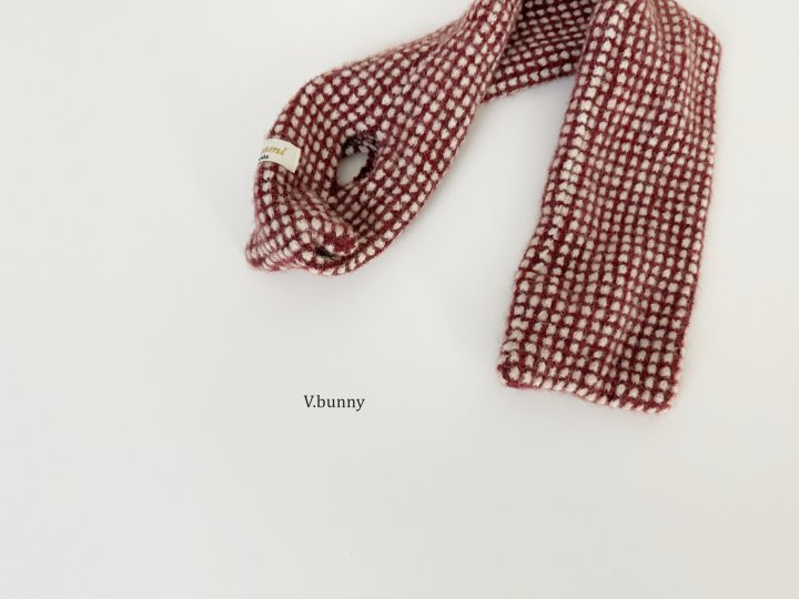 V Bunny - Korean Children Fashion - #littlefashionista - Tile Muffler - 12