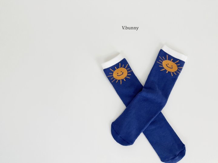 V Bunny - Korean Children Fashion - #littlefashionista - Sun Socks Set - 10