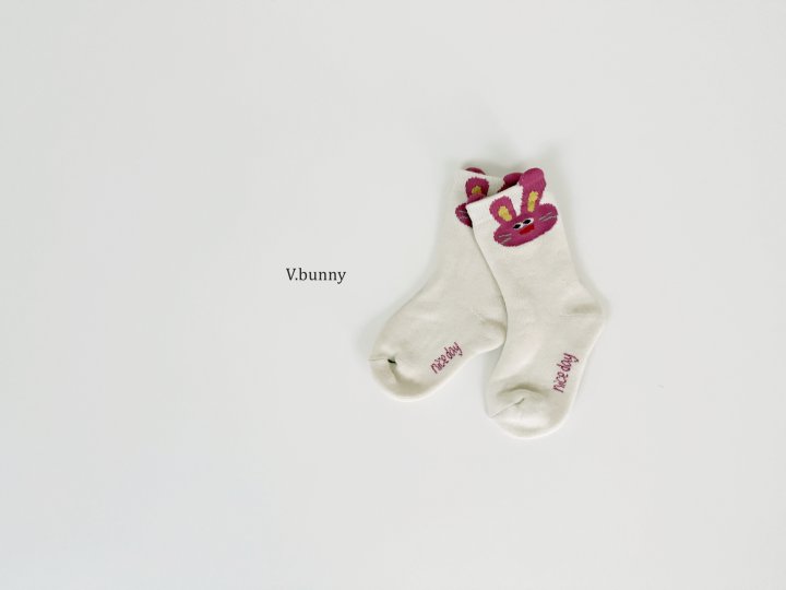 V Bunny - Korean Children Fashion - #magicofchildhood - Star Bunny Socks Set - 7