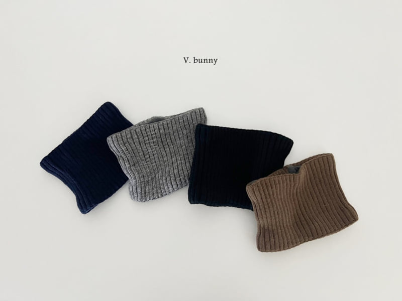 V Bunny - Korean Children Fashion - #littlefashionista - Warmer Beanie Set - 4