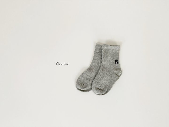 V Bunny - Korean Children Fashion - #magicofchildhood - NBP Socks Set - 7