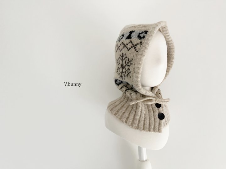 V Bunny - Korean Children Fashion - #magicofchildhood - Snowflake Beret - 12
