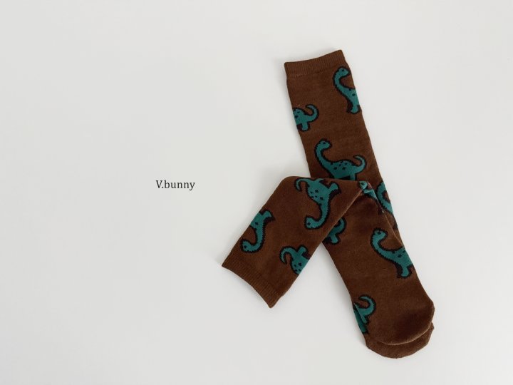 V Bunny - Korean Children Fashion - #magicofchildhood - Dino Socks Set - 9
