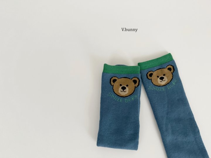 V Bunny - Korean Children Fashion - #magicofchildhood - Smile Bear Socks Set - 8