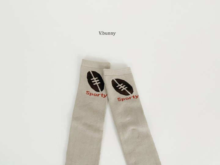 V Bunny - Korean Children Fashion - #magicofchildhood - Three Ball Socks Set - 7