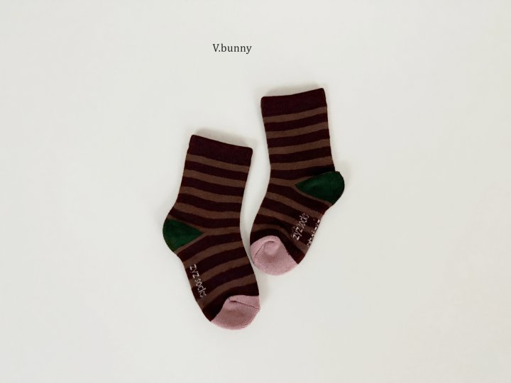 V Bunny - Korean Children Fashion - #minifashionista - Berry Dot Socks Set - 7