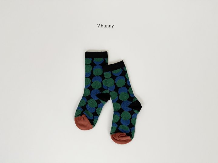 V Bunny - Korean Children Fashion - #minifashionista - Mirror Ball Socks Set - 5