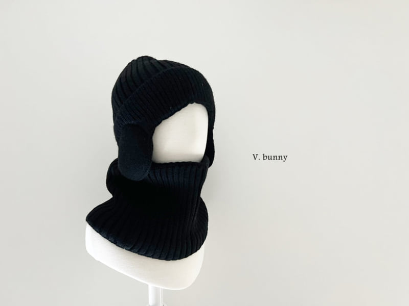 V Bunny - Korean Children Fashion - #minifashionista - Warmer Beanie Set - 5
