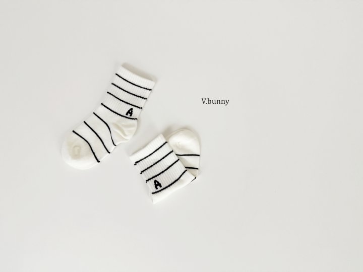 V Bunny - Korean Children Fashion - #minifashionista - NBP Socks Set - 8