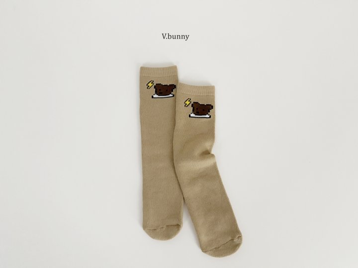 V Bunny - Korean Children Fashion - #minifashionista - Glove Ball Socks Set - 11