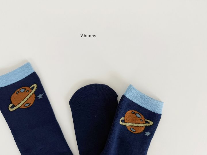 V Bunny - Korean Children Fashion - #minifashionista - Apollo Socks Set - 7