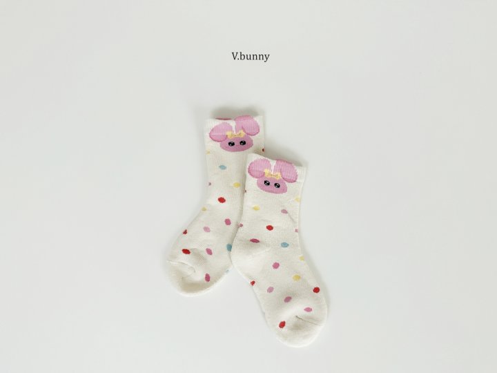 V Bunny - Korean Children Fashion - #prettylittlegirls - Dago Socks Set - 7