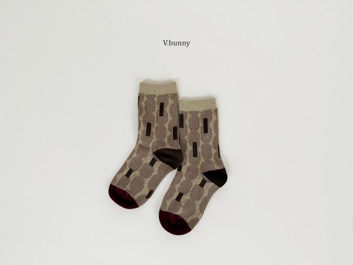 V Bunny - Korean Children Fashion - #prettylittlegirls - Mirror Ball Socks Set - 6