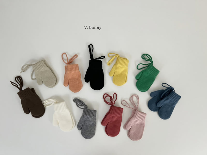 V Bunny - Korean Children Fashion - #prettylittlegirls - Bunny Mittens - 9