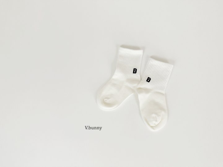 V Bunny - Korean Children Fashion - #prettylittlegirls - NBP Socks Set - 9