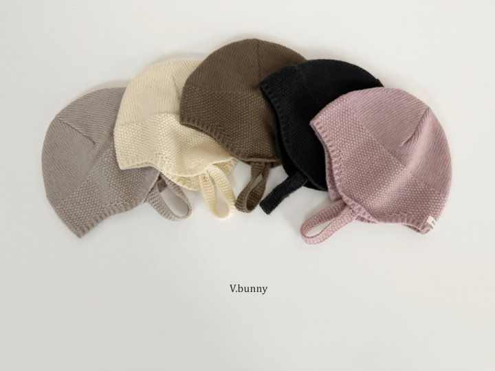 V Bunny - Korean Children Fashion - #prettylittlegirls - Mini Bonnet Hat - 3