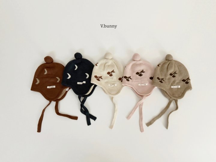V Bunny - Korean Children Fashion - #prettylittlegirls - Cherry Hat