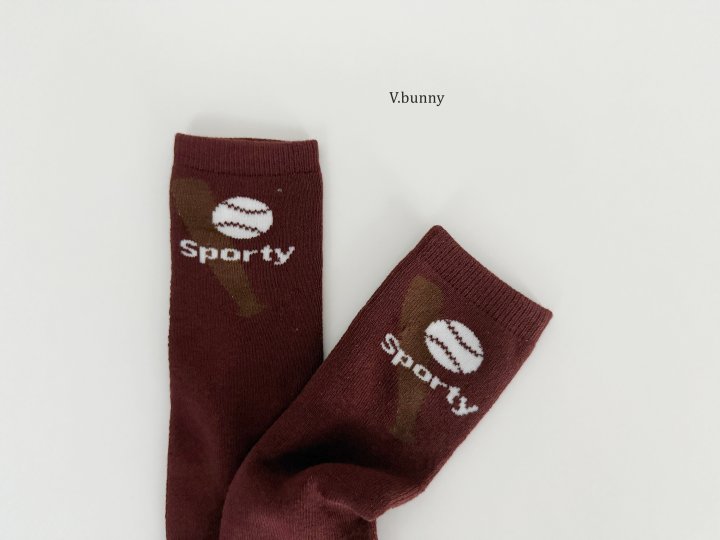 V Bunny - Korean Children Fashion - #prettylittlegirls - Three Ball Socks Set - 9
