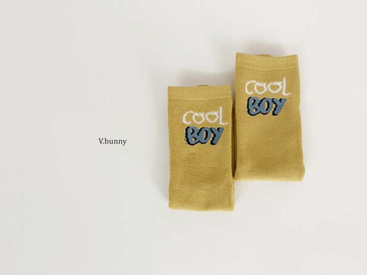 V Bunny - Korean Children Fashion - #prettylittlegirls - Cool Boy Socks Set - 7