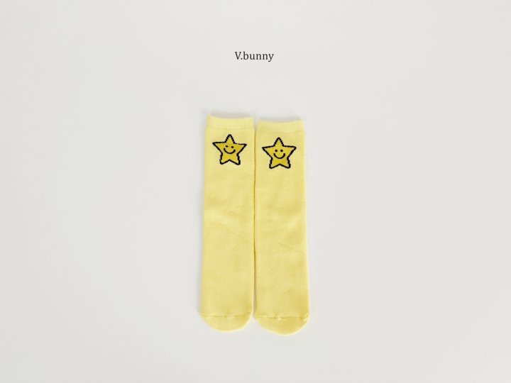 V Bunny - Korean Children Fashion - #prettylittlegirls - Shooting Star Socks Set - 6