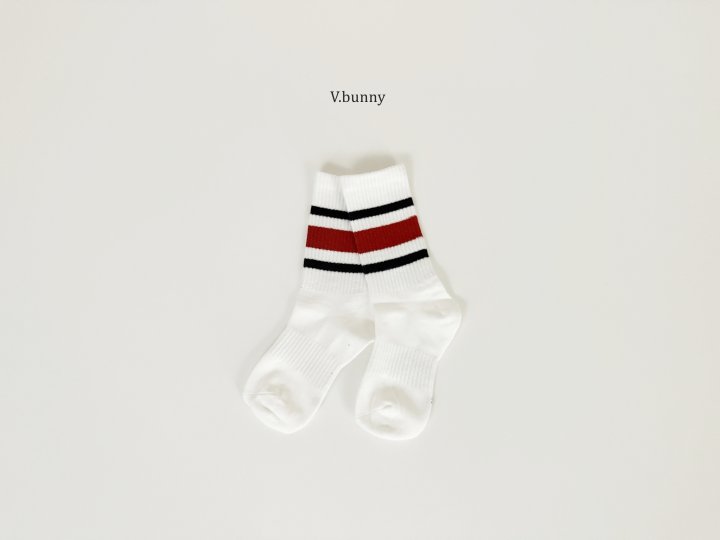 V Bunny - Korean Children Fashion - #stylishchildhood - James Socks Set - 8
