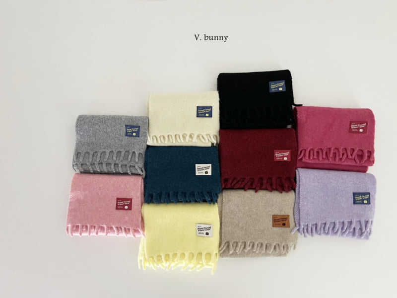 V Bunny - Korean Children Fashion - #stylishchildhood - Tassel Muffler - 11