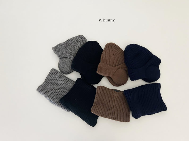 V Bunny - Korean Children Fashion - #stylishchildhood - Warmer Beanie Set - 9