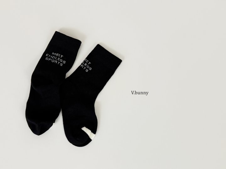 V Bunny - Korean Children Fashion - #stylishchildhood - Meat Socks Set - 9