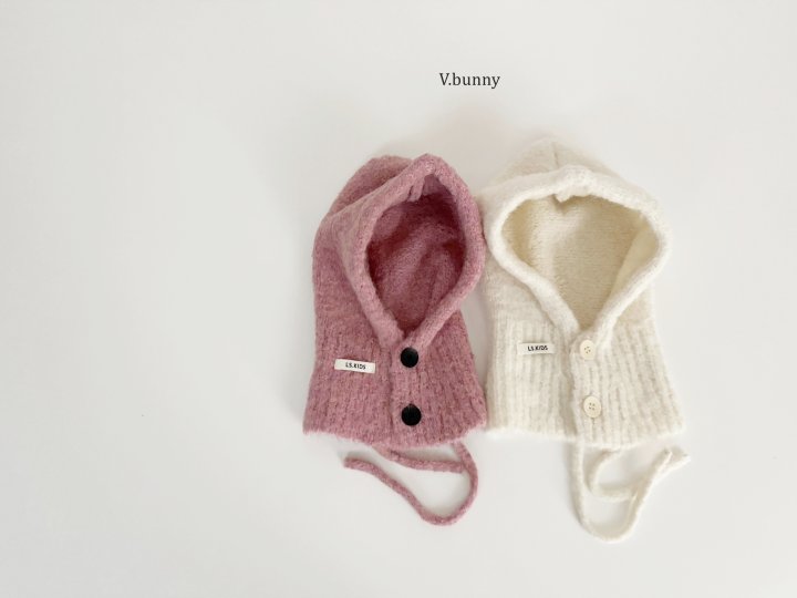 V Bunny - Korean Children Fashion - #stylishchildhood - Soft Button Beret - 5