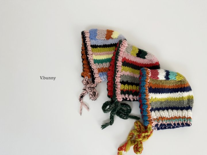 V Bunny - Korean Children Fashion - #stylishchildhood - Rainbow Hat - 3