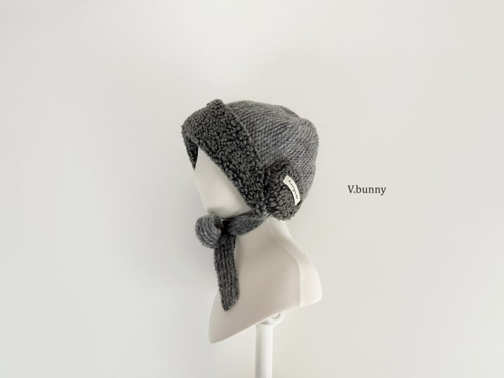 V Bunny - Korean Children Fashion - #stylishchildhood - Knit Fleece Hat - 9