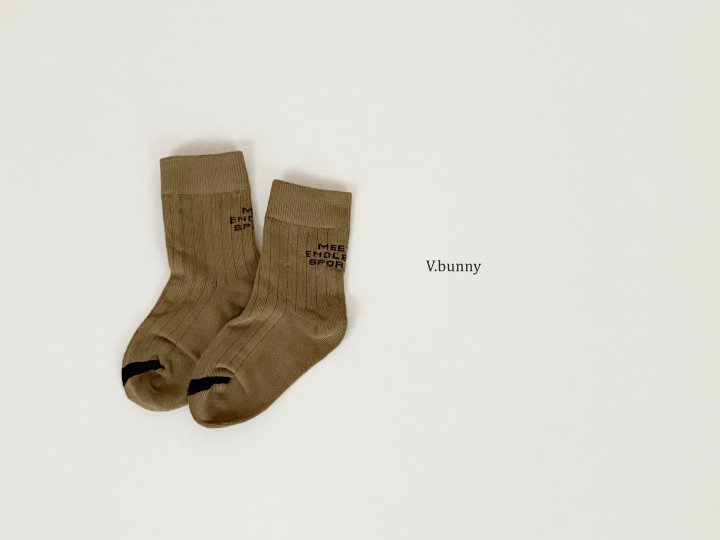 V Bunny - Korean Children Fashion - #todddlerfashion - Meat Socks Set - 7