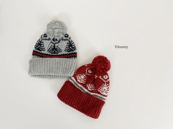 V Bunny - Korean Children Fashion - #todddlerfashion - Tree Beanie - 6