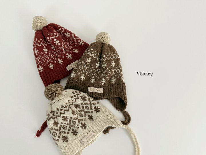 V Bunny - Korean Children Fashion - #todddlerfashion - Star Pom Beanie - 5
