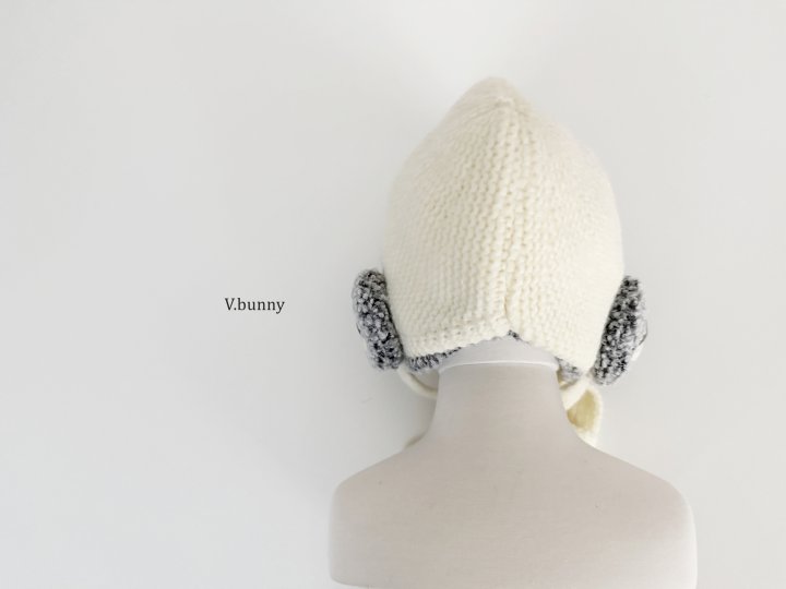 V Bunny - Korean Children Fashion - #todddlerfashion - Knit Fleece Hat - 7